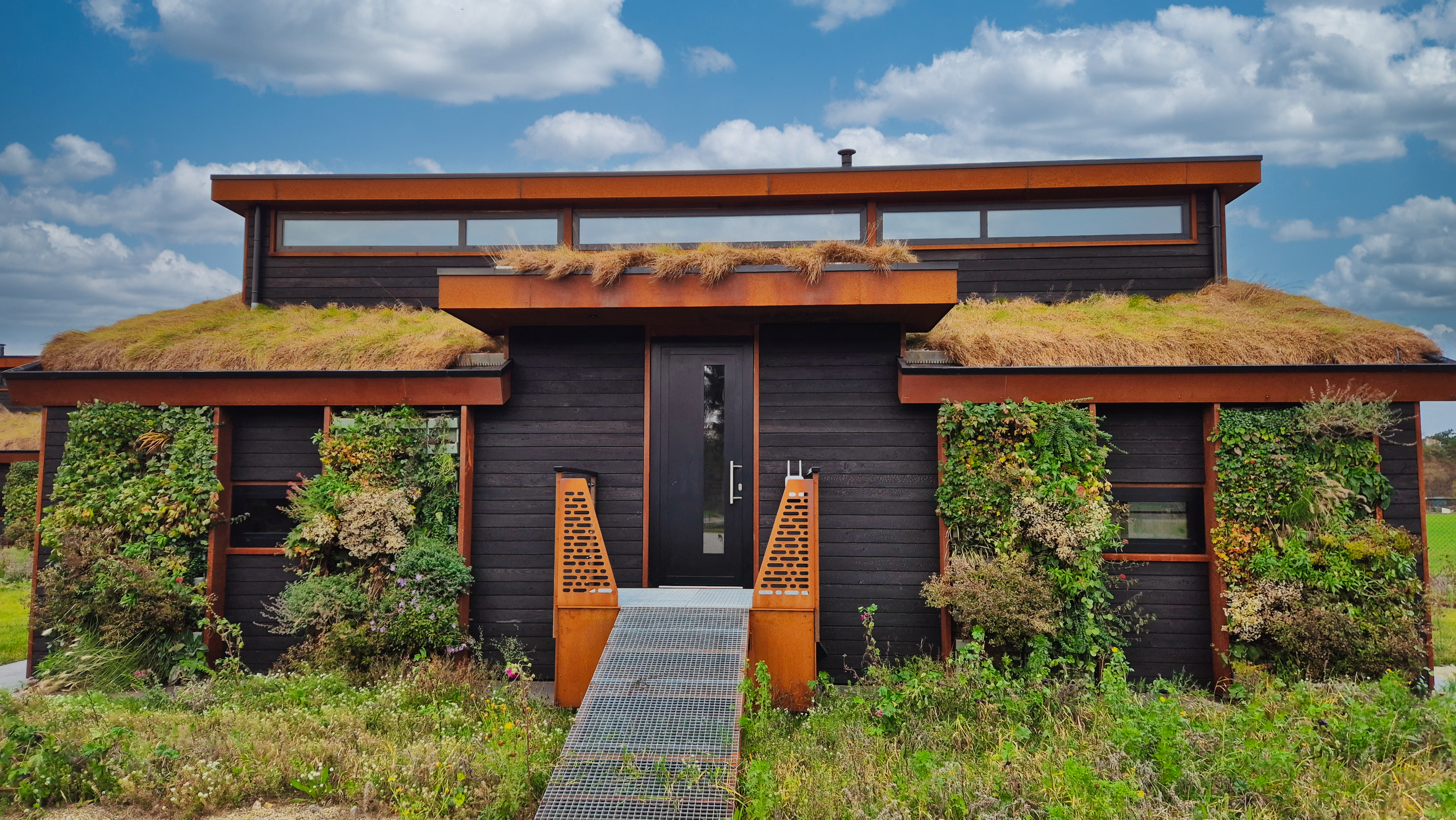 Complexe résidentiel avec menuiseries aluminium Genesis 75