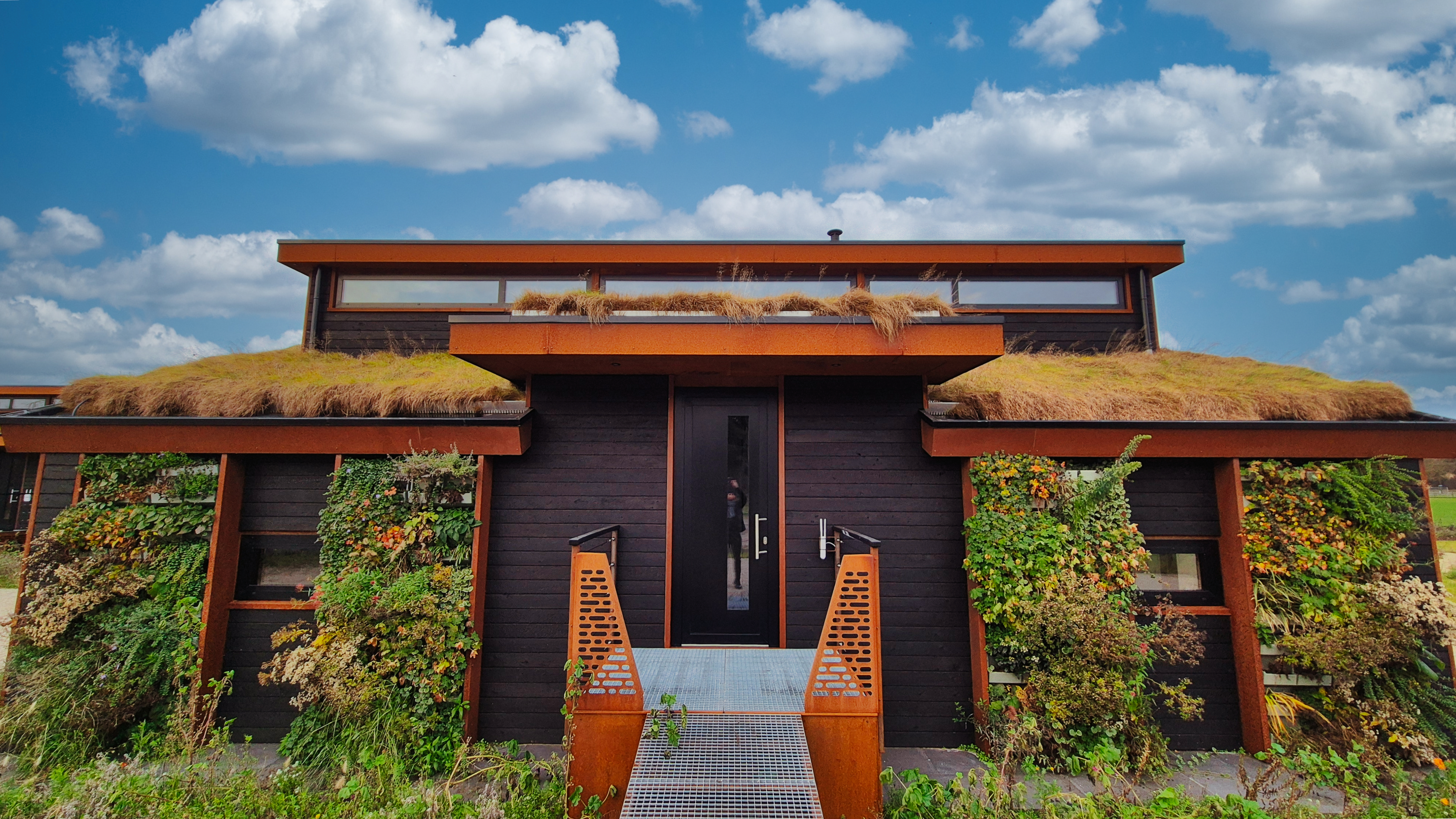 Architecture contemporaine avec système Genesis 75