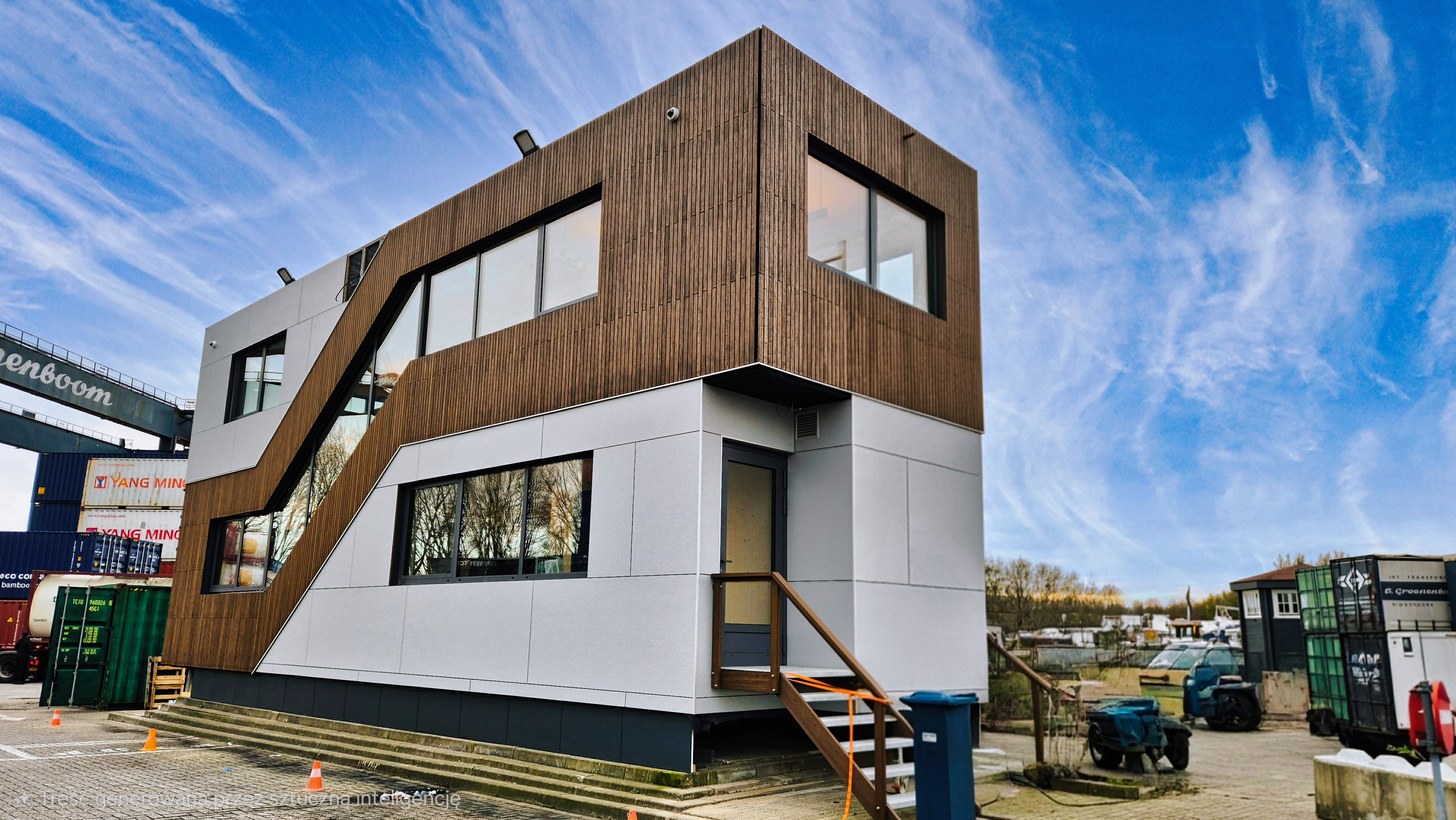 genesis 75 fenetres aluminium batiment industriel